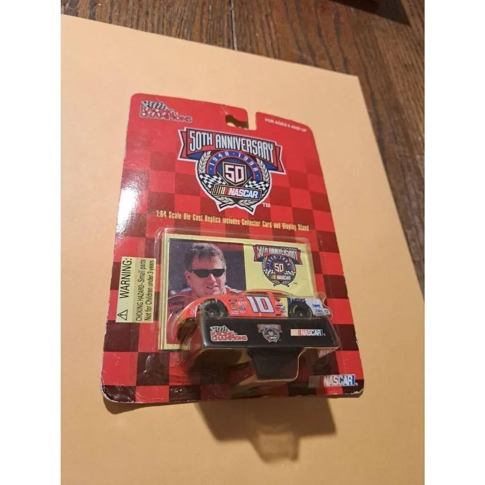 Vintage 1998 NASCAR Ricky Rudd #10 Tide 50th Anniversary 1:64 Die-Cast Race Car